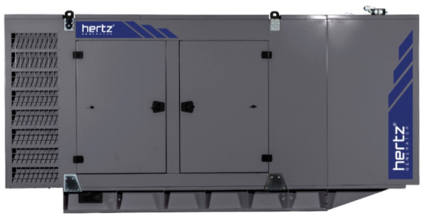 Дизельный генератор Hertz HG 400 DL в кожухе с АВР