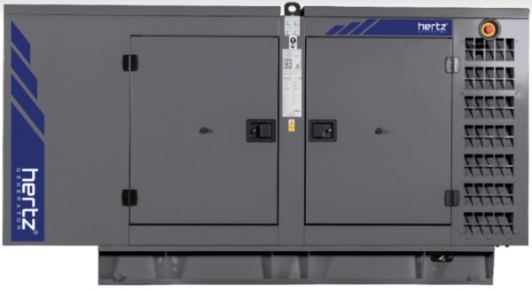Дизельный генератор Hertz HG 88 DL в кожухе с АВР