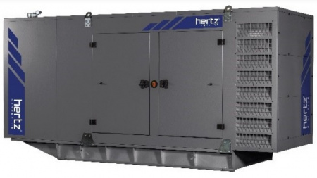 Дизельный генератор Hertz HG 584 DL в кожухе с АВР